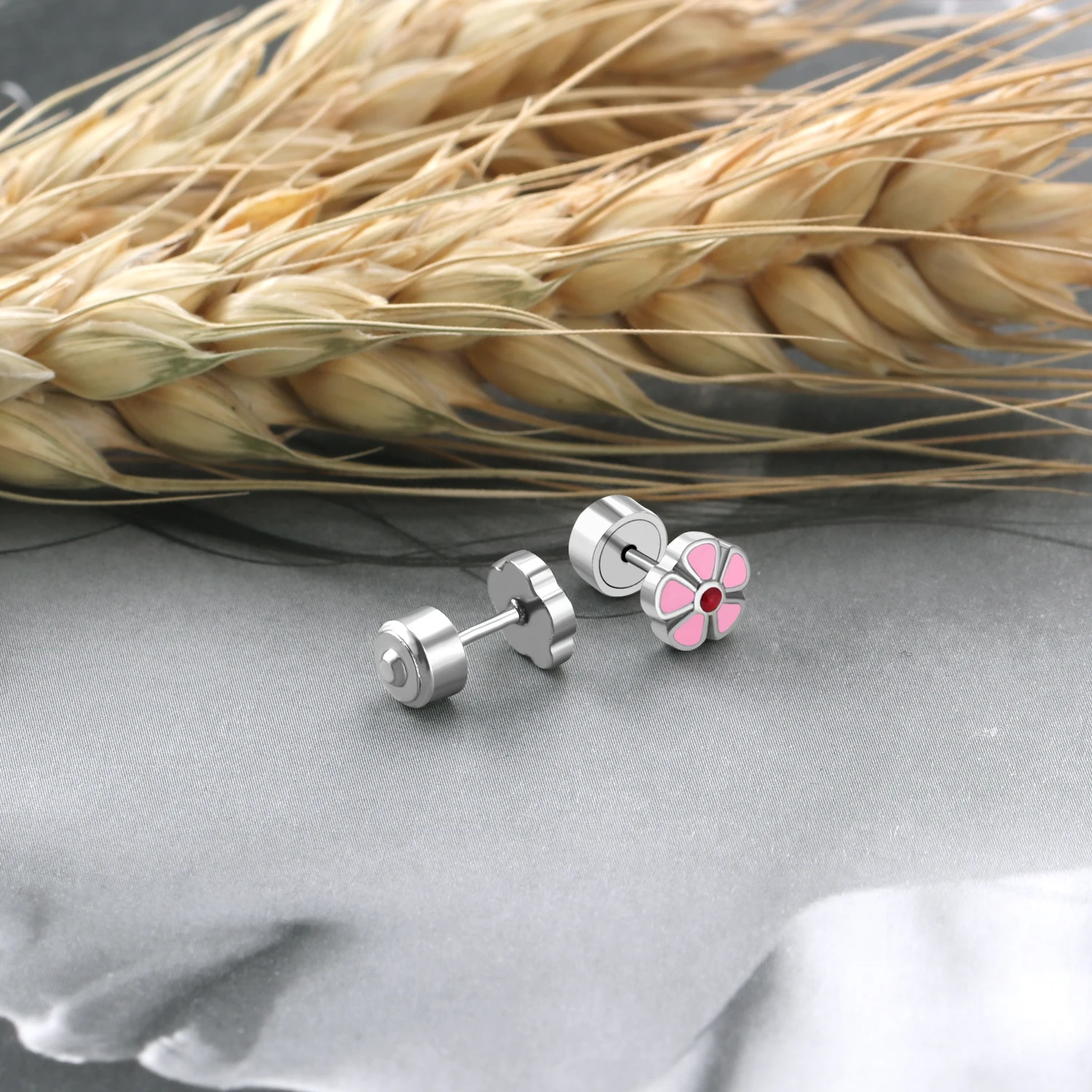 Cute Rainbow Stud Earrings for Girls