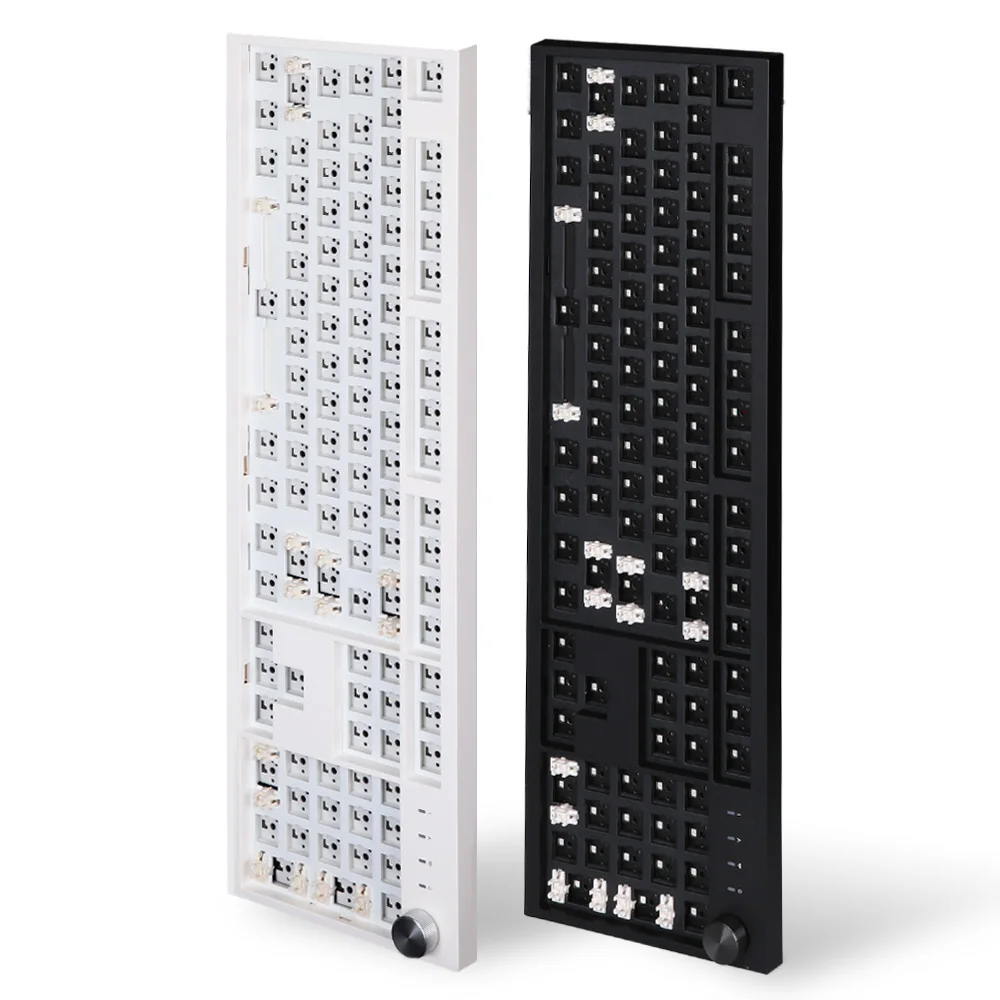 لوحة مفاتيح ميكانيكية Monstar ، عارية ، أدوات ذاتية الصنع لاسلكية ، مبادلة ساخنة ، مشحمة بالكامل