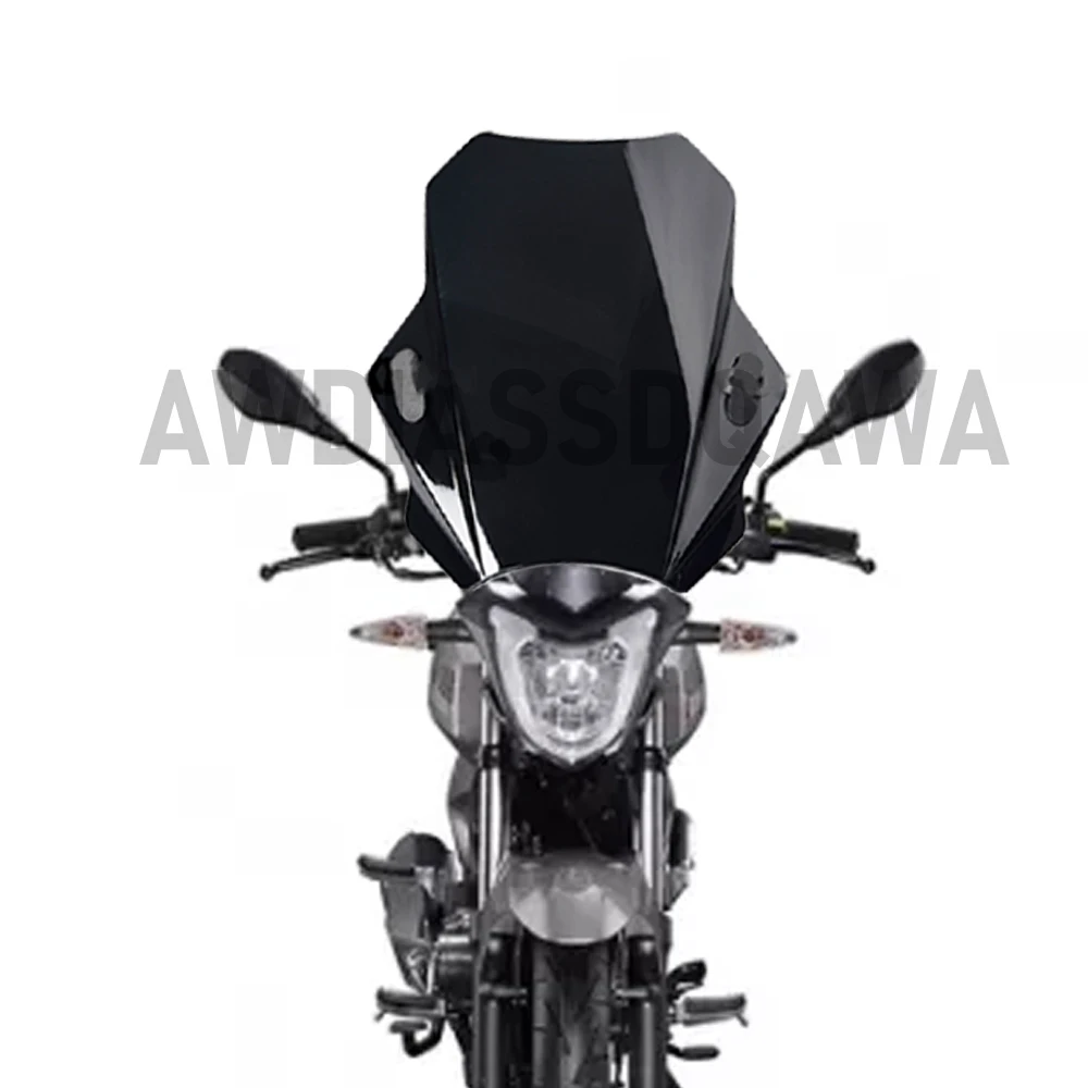 CK1125 K PIPE125 Motorcycle Adjustable Wind Screen Windshield For KYMCO CK1 125 K-PIPE 125 QUANNON NAKED 125