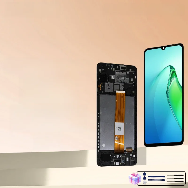 CHOICE-IPS Display para Samsung Galaxy A12, Digitador Touch Screen, Peças De Reposição, A125,