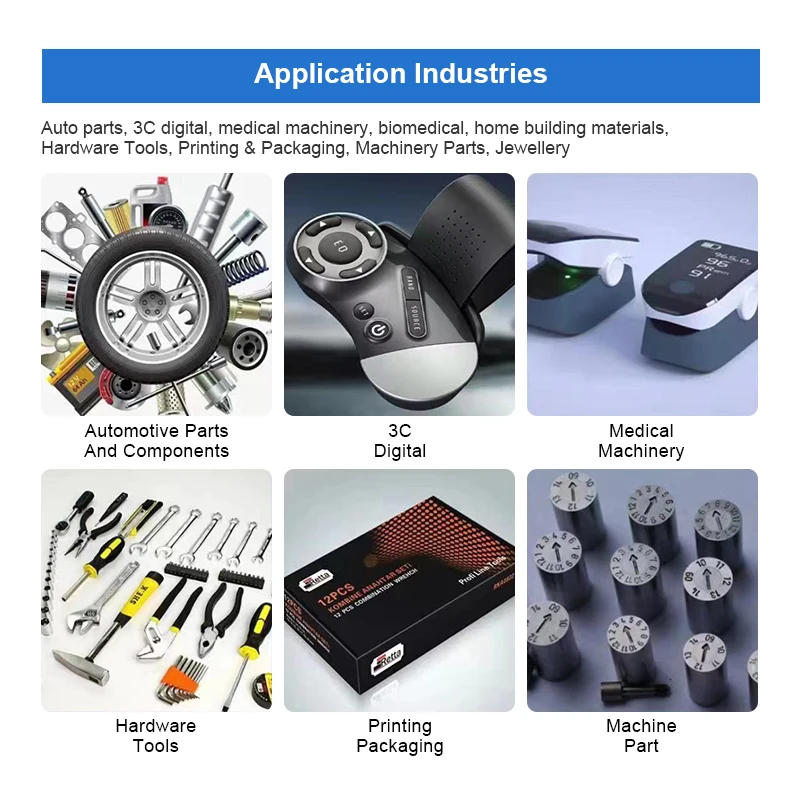 Mini Fiber Laser Marking Engraving Machine