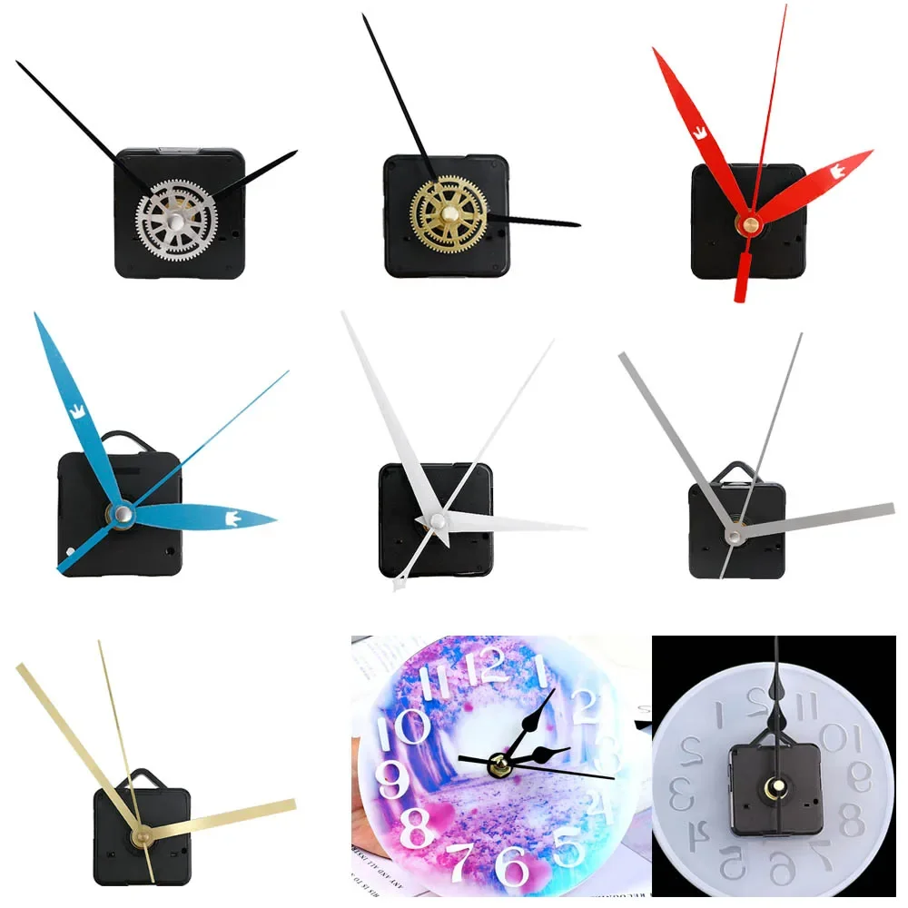1pc Stille Uhr Bewegung Silikon Form Uhr Für Schmuck Uhr Harz Silikon Form Werkzeug DIY Epoxy Harz Formen DIY Zubehör
