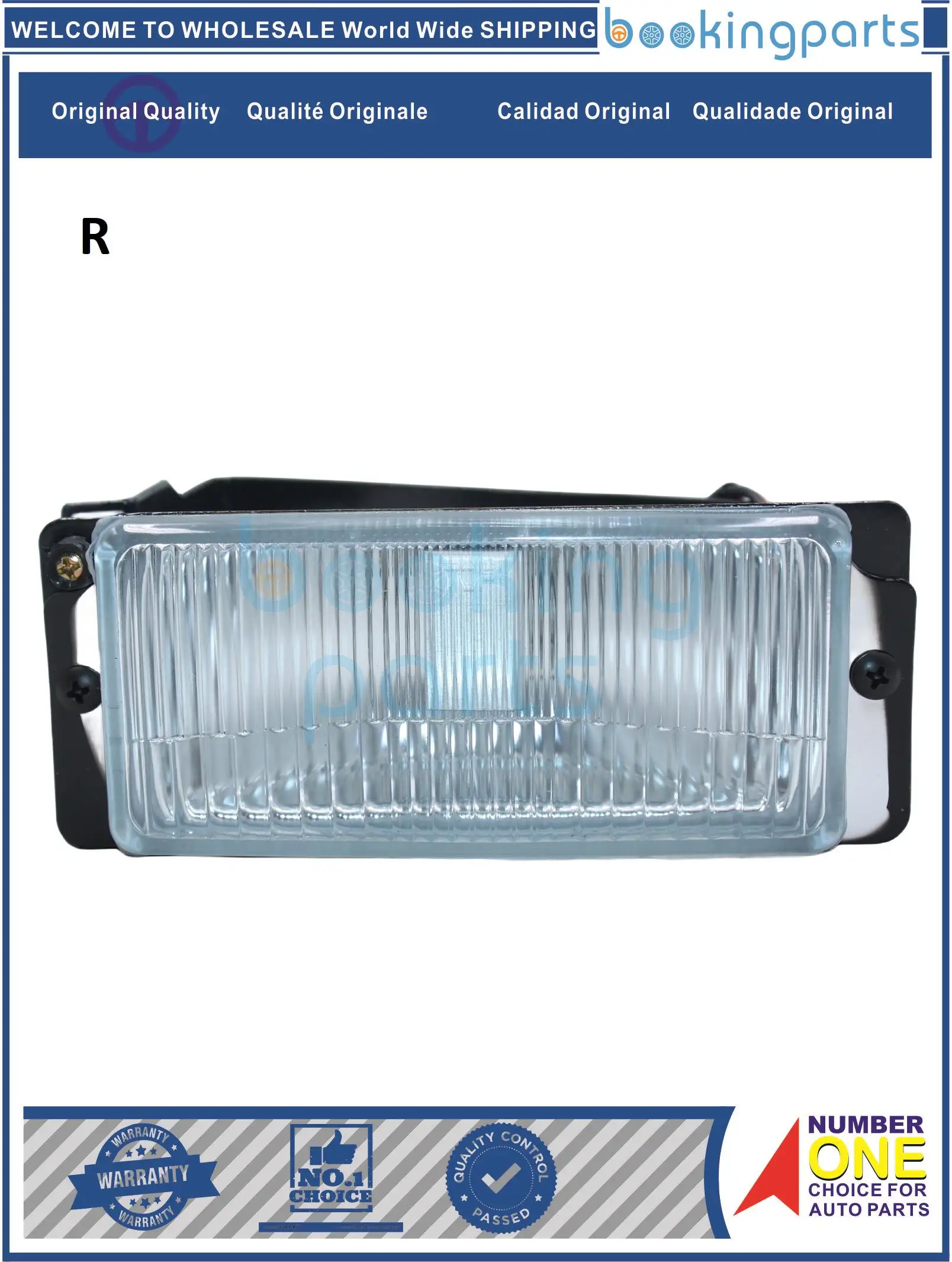 

FGL34555(R), Fog Lamp For ISUZU NPR,NHR ’93 [CLEAR]