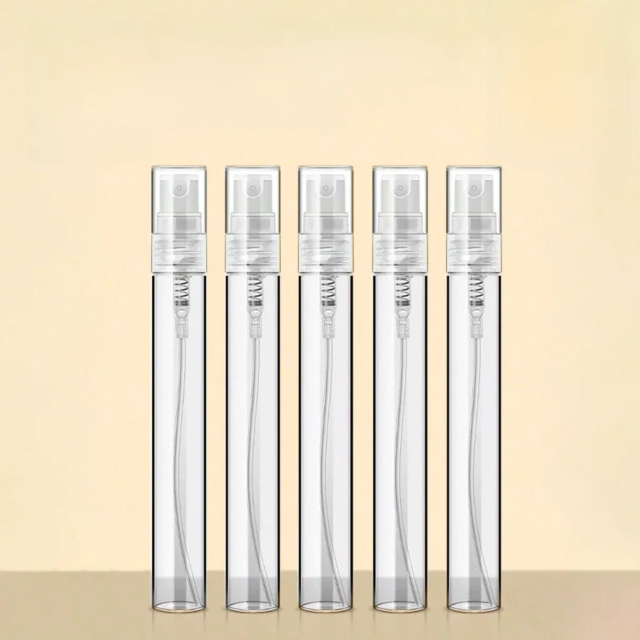 Flacon pulvérisateur de parfum Portable, 5 pièces, 4 accessoires, 2/3/5/10ml, avec 5 flacons pulvérisateurs, 2 entonnoirs, 2 divas de distribution