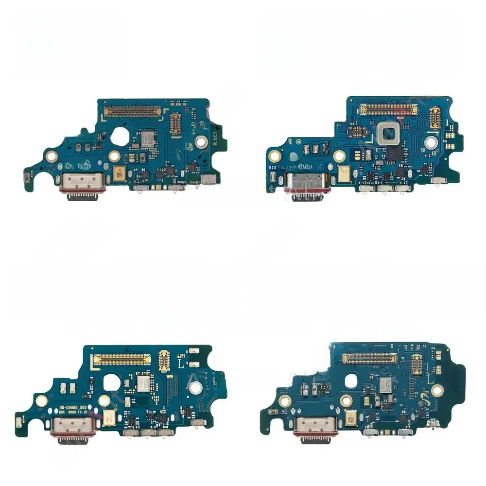 Oryginalna stacja dokująca USB ze złączem płytka ładująca do ładowania portu Flex Cable For Samsung Galaxy S21 Ultra Plus FE S21+ G998B G998U G996B G996U G991B G991U G990B G990E G998N G996N G991N G990U Spare Parts — zdjęcie produktu 7