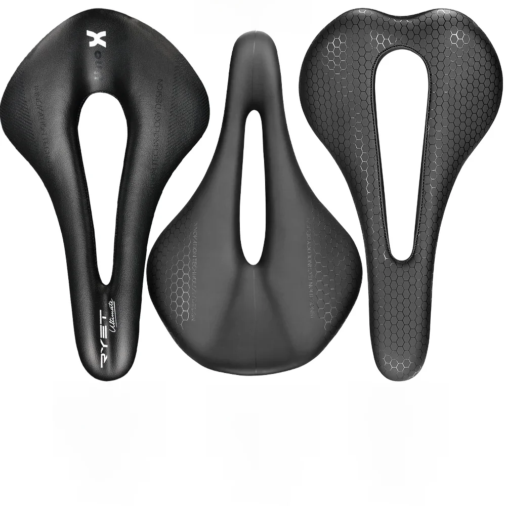 AliExpress NONE Jawbone Bike Saddle 5D 6D 7D Ultralight Full Carbon 143mm 150mm 155mm Leather MTB Bicycle Road Seat Cushion Cycling Accessories