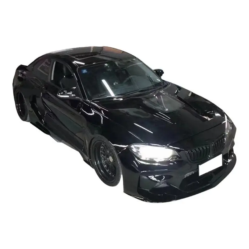 DW Style Car Hoods Carbon Fiber Front Engine Hood Bonnet For BMW M2C F87 F22 , 100% tested well