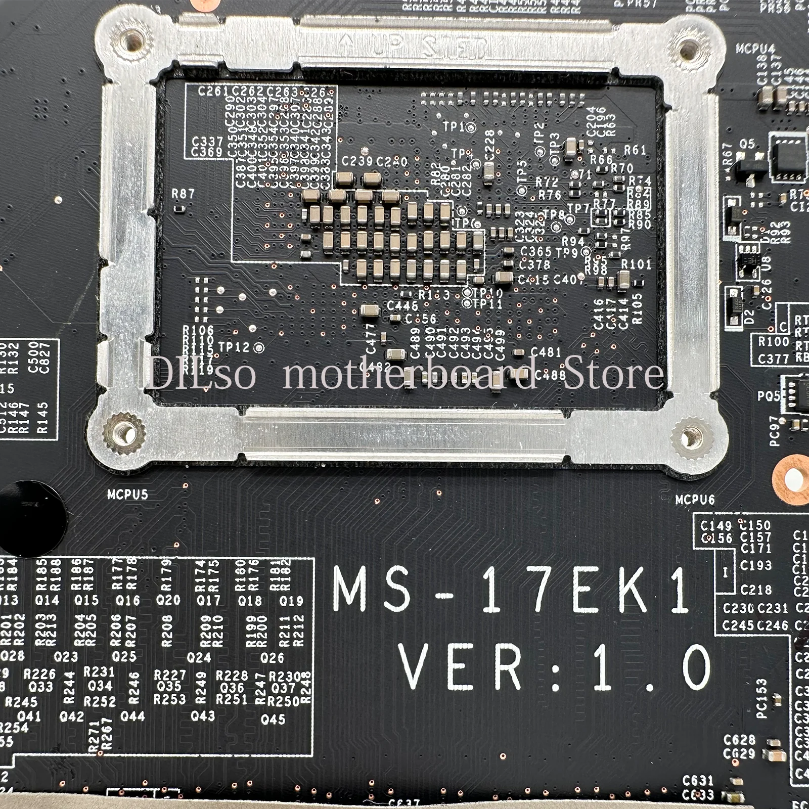 KEFU MS-17EK1 Mainboard MSI ALPHA 17 A4DE MS-17EK MS-17EK  Laptop Motherboard R5-4600H R7-4800H RX5600M/V6G 100% Working Well