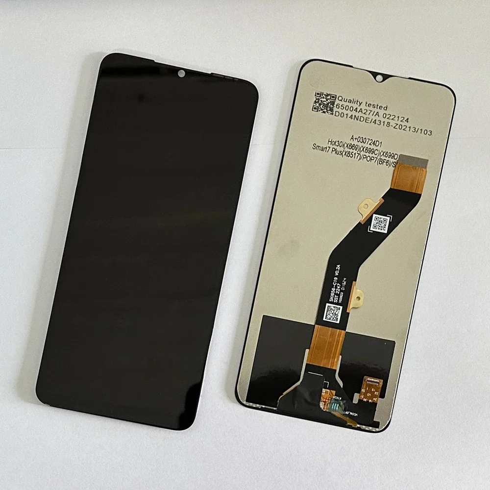 X669 X669C X669D 100% Test Lcd For Infinix Hot 30i Display Touch Screen Digitizer Panel Assembly Lcd Screen