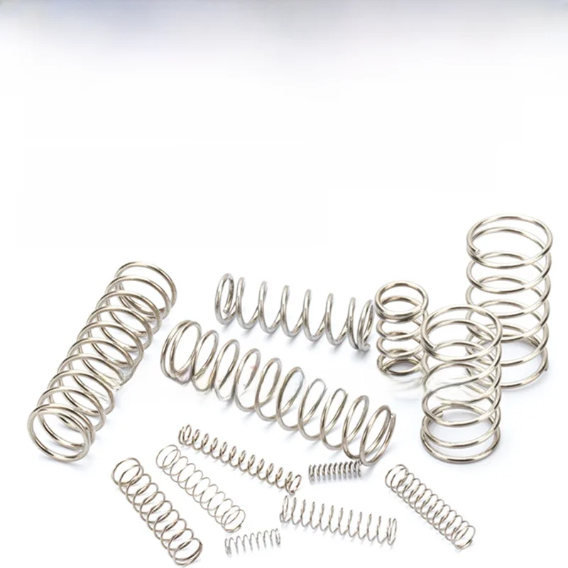 Sprężyna dociskowa ze stali nierdzewnej 304, sprężyna powrotna, średnica drutu stalowego 0,2 ~ 0,3 mm średnica zewnętrzna 1,5 ~ 6 mm 10 szt. — zdjęcie 2