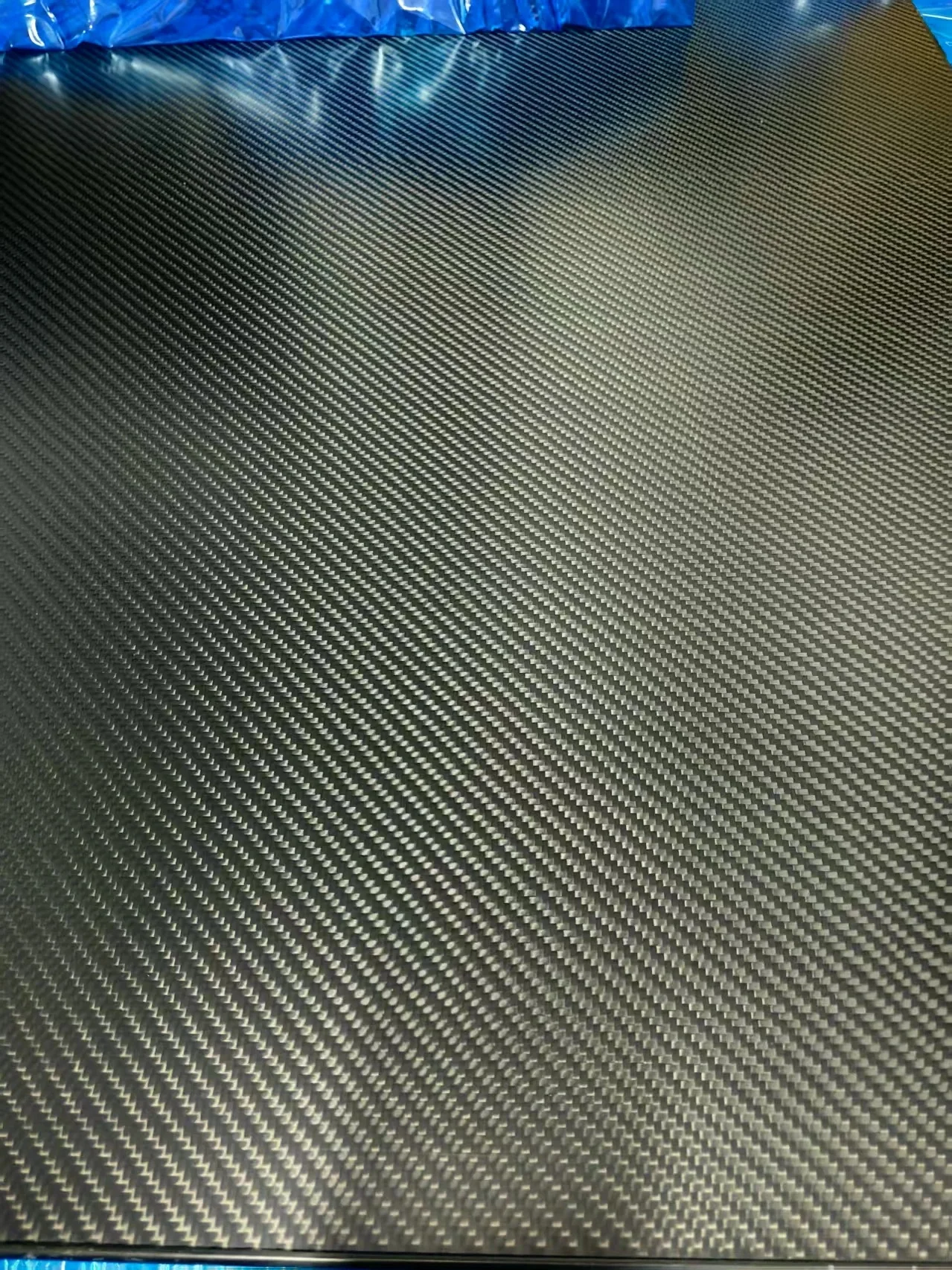 1000X1000mm 0.5mm 1mm 2mm 3mm 4mm 5mm d'épaisseur panneau de plaque de carbone pur matériau léger haute résistance