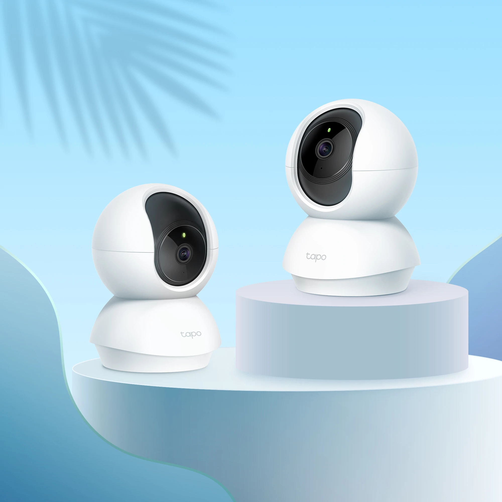 Tapo كاميرا تحكم عن بعد للمنزل ، TC70 ، 2 ميجابيكسين كاميرا الكامبر ، دوران درجة ، CCTV #3