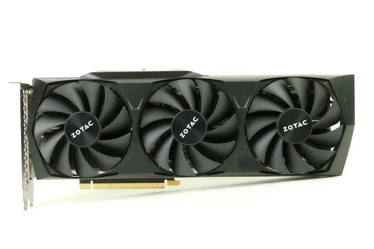 Б/У видеокарта Zotac GeForce RTX 3070 8 ГБ Thunderbolt GPU