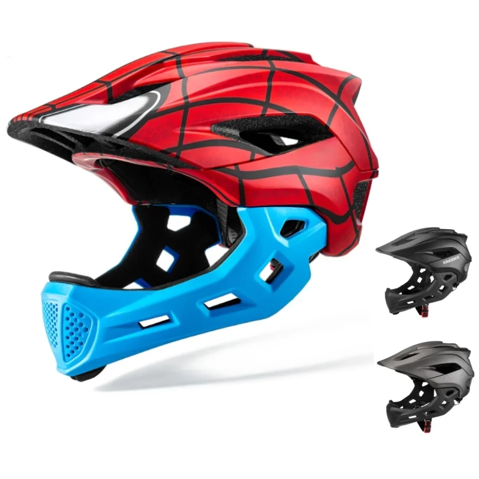 AliExpress BATFOX Kids Detachable Full Face Bike helmet Children's Sports Child Cycling mtb Motorcycle Skateboarding Roller Skating Helmet