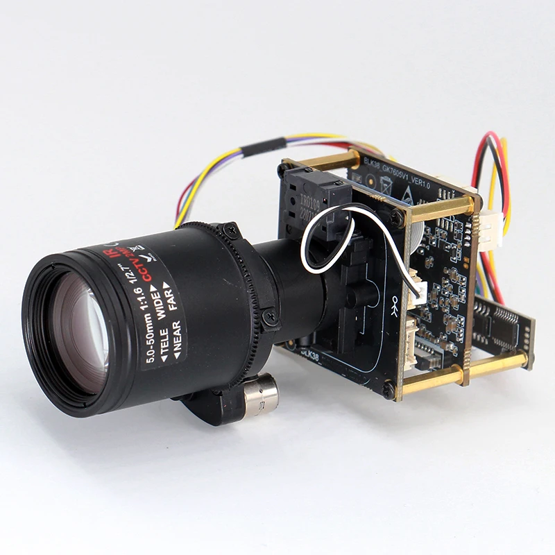 2MP STARVIS 2 IMX662 IP Camera Module With Motorized Zoom Lens GK7605V100 1080P HD Network Security Camera Board SIP-K662G6-0550