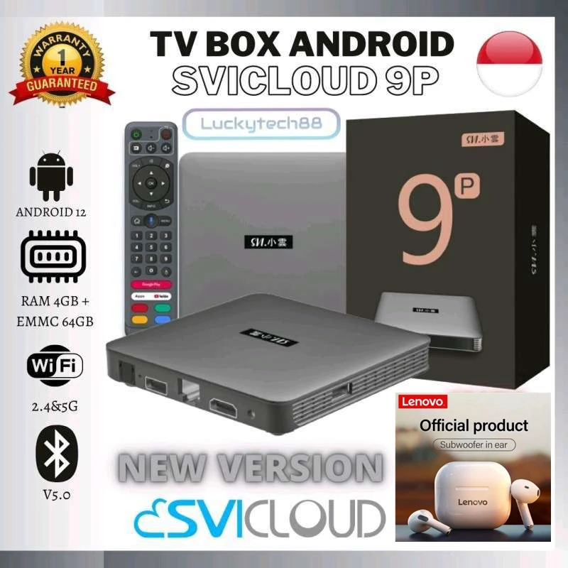 2024 SVICLOUD 9P very smooth and stable tvbox hot sell