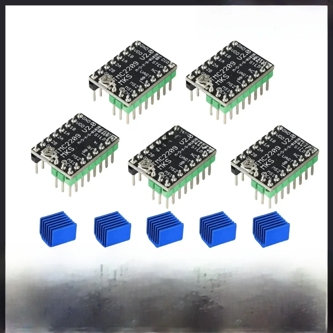MKS TMC2209 2209 Sterownik silnika krokowego Skr V2.0 Gen L StepStick 2.5A UART ultra cichy Do części do drukarek 3d Sgenl Genl Robin Nano — zdjęcie produktu 7