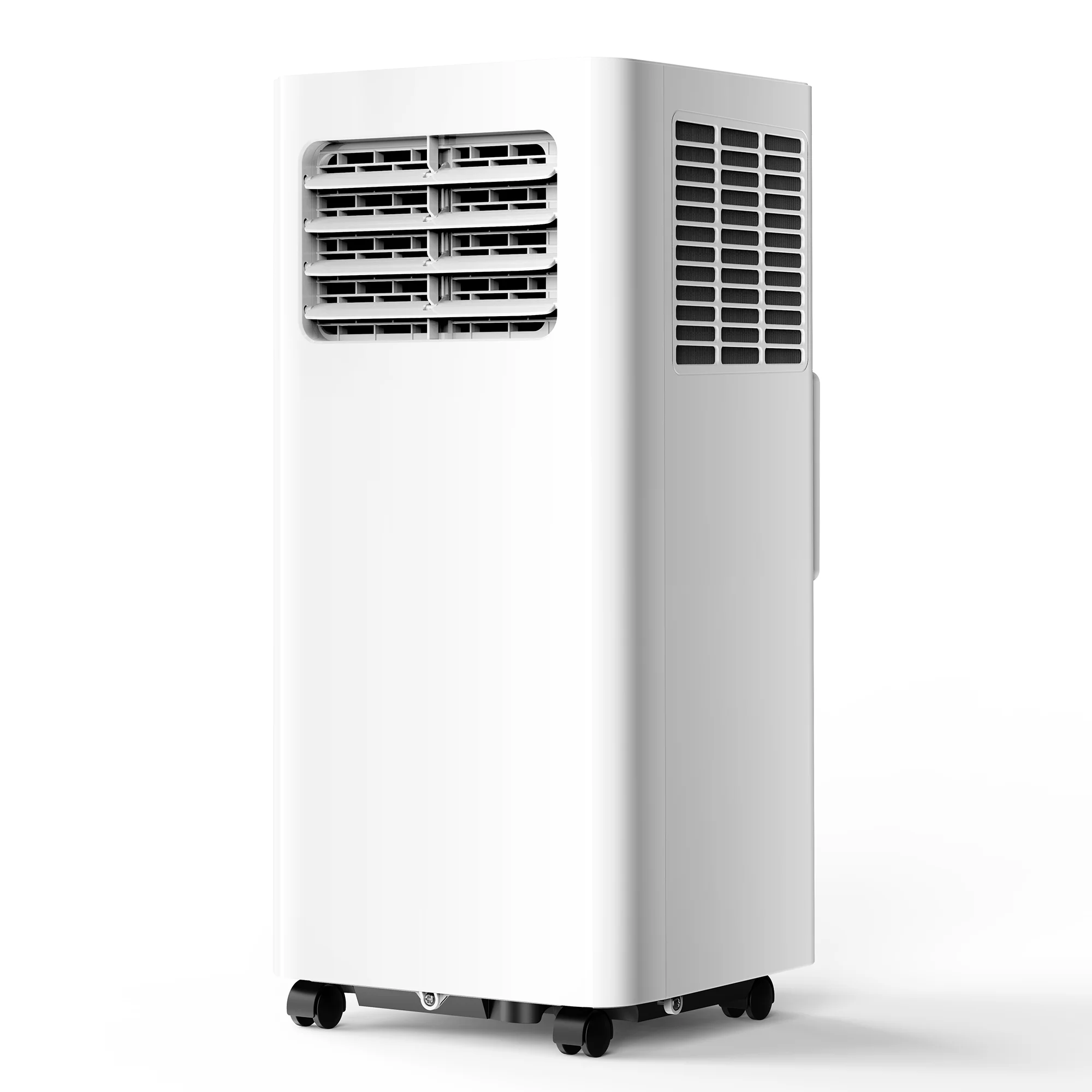 EKOJUCE 12000 BTU Portable Air Conditioners, 4-In-1 Small AC Unit with Dehumidifier And Fan for Rooms Up to 550 Sq. Ft, 24H Timer, Installation Kits, for Bedroom, White