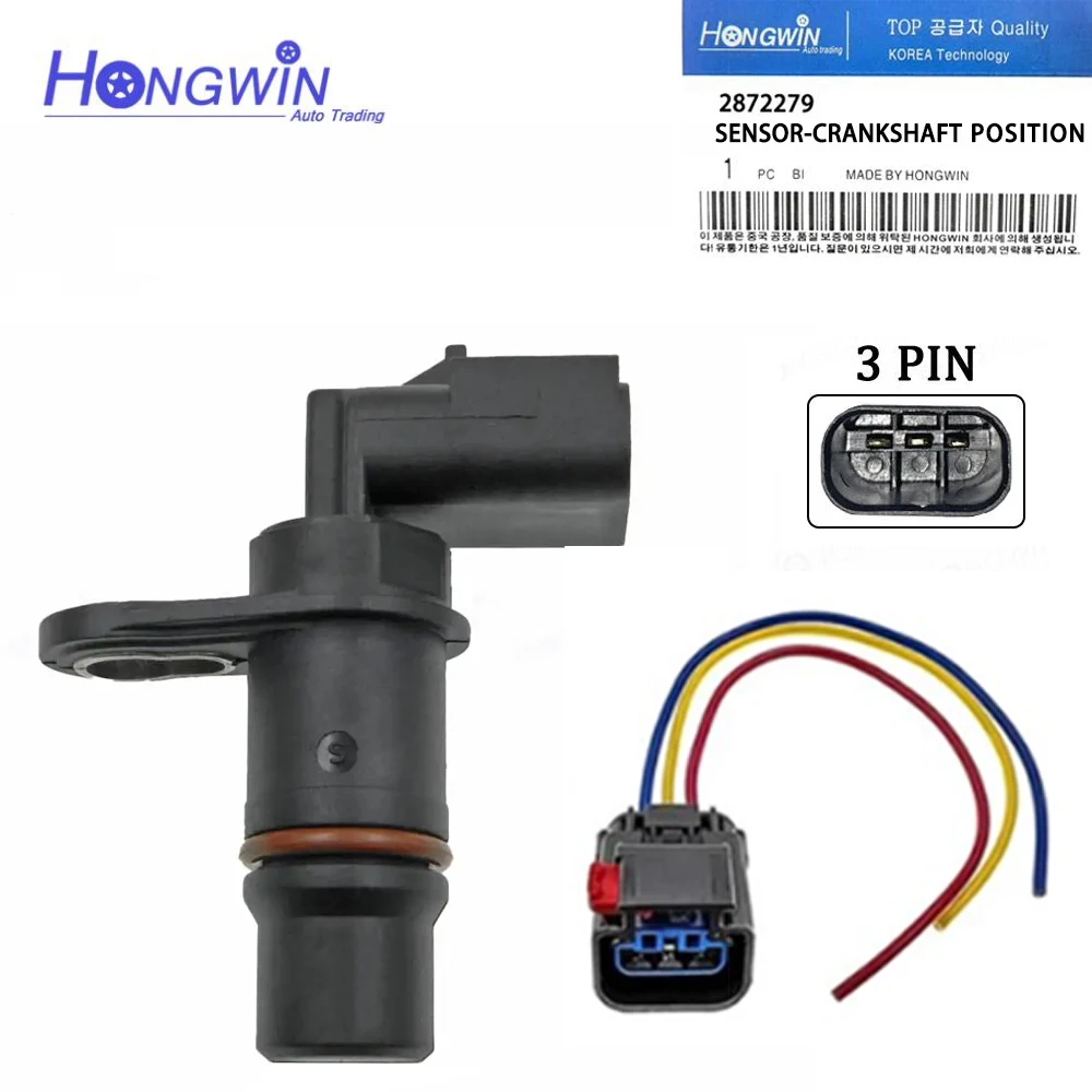 

Engine Crankshaft Camshaft Crank Cam Position Sensor For CUMMINS 2872279 4921686 Pos Sensor 3408531 4921687 3408531NX 714744