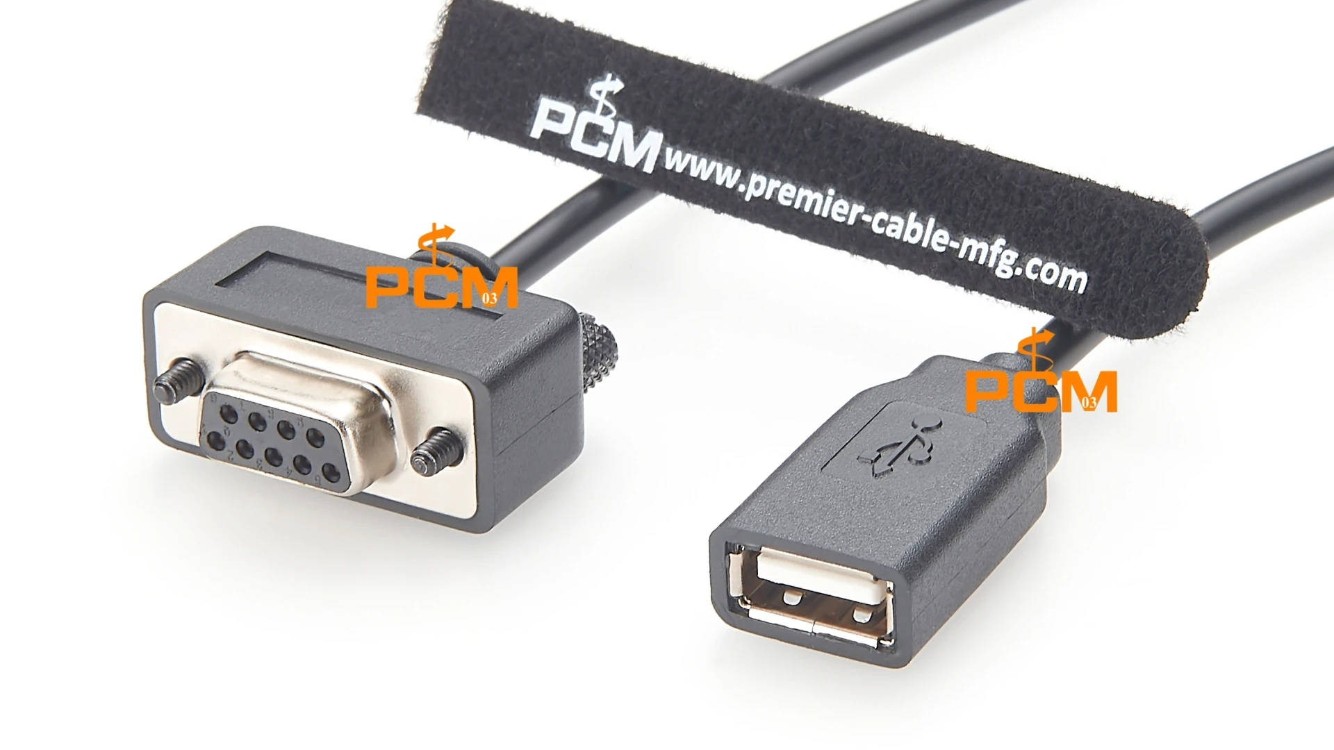DB9-Buchse auf USB-A-Buchse Stromversorgungskabel 22AWG Dickdraht für CAN-Bus-Schalter, CAN-Router, USB-Hotspot, Datenlogger, Lin-Bus – Detail 1