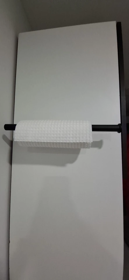 Kitchen Paper Towel Holder Adhesive Tissue Hanger Toilet Roll Paper Dispenser Cabinet Storage Napkin Rack Bathroom Accessories photo review