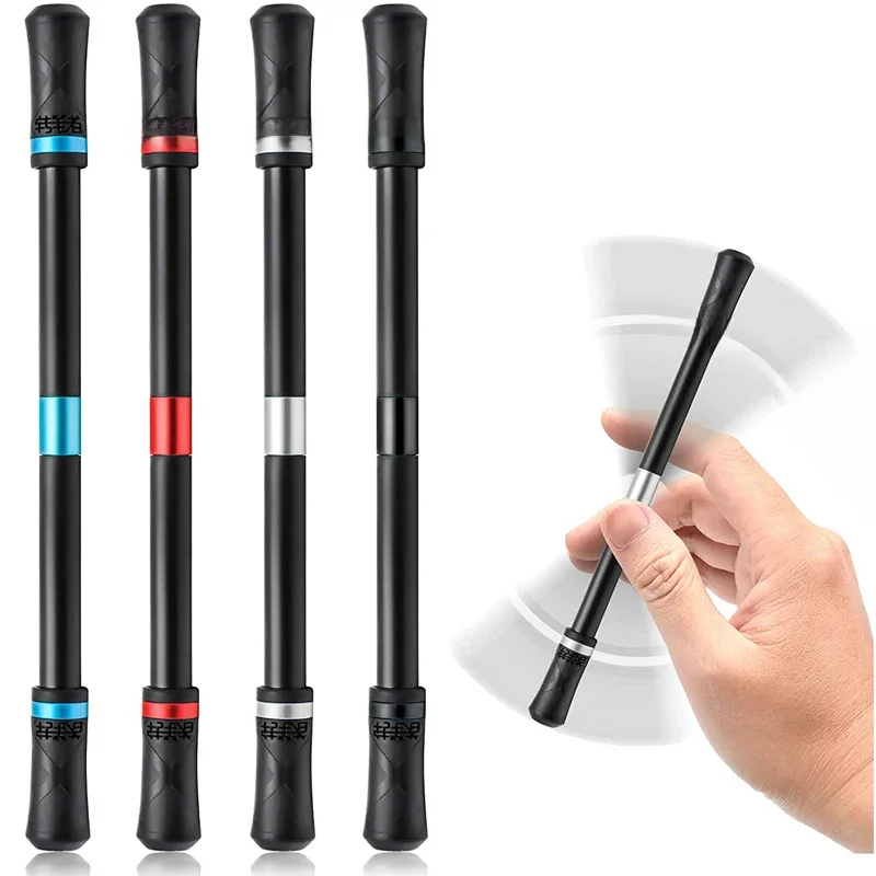 Śmieszne Fidget Spinner Pen Spinning dekompresja satysfakcjonujące zabawki do łagodzenia stresu ADHD autyzm terapia niepokojowa Juguetes Ansiedad — zdjęcie 2
