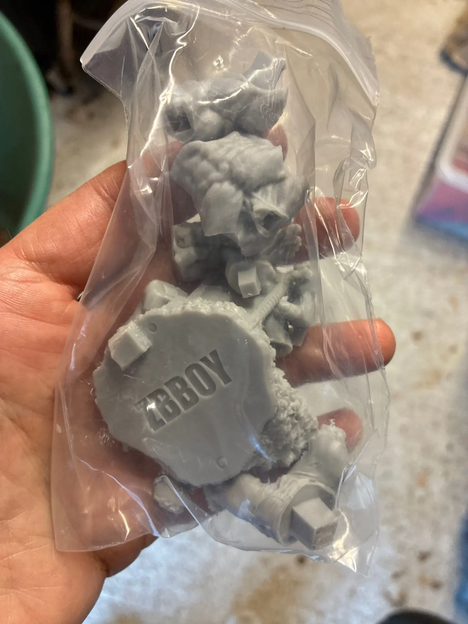 Buyer photo of this resin kit