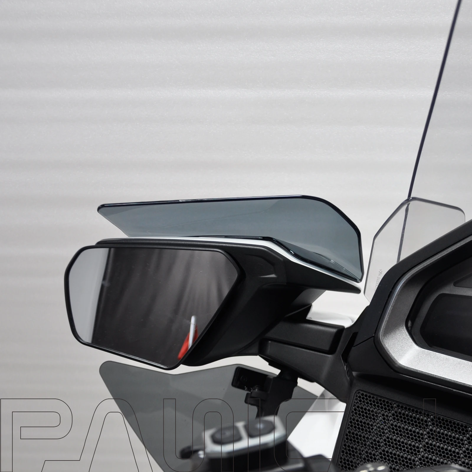 Panical Rearview mirror Spoiler Top Upper Wind Air Deflector Windshield For Honda Gold Wing GL1800 GL1800B F6B 2018-2025