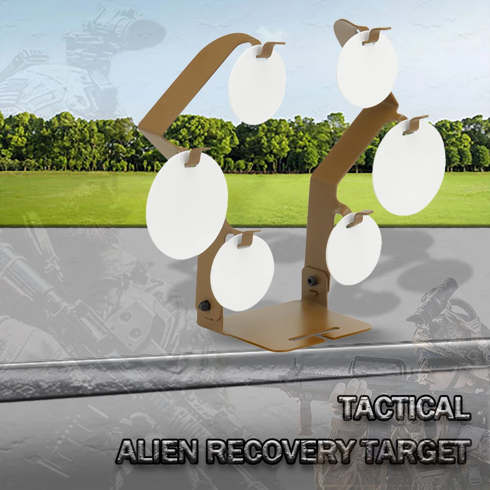 

Тактическая стрельба, геометрическая металлическая мишень, 6 шт., подвесной яблочный глаз для пейнтбольного пистолета, страйкбольного пистолета, пневматической винтовки, тренировочные мишени