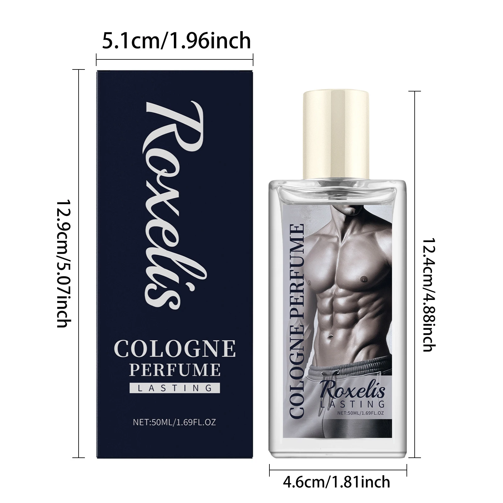 Roxelis Men Pheromone Cologne Spray Charming Elegant Fragrance_voghion.com