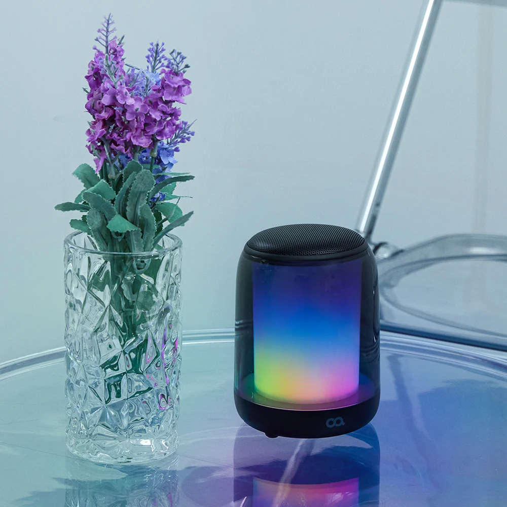 (OA) Glow Bell Portable Wireless Bluetooth Speaker