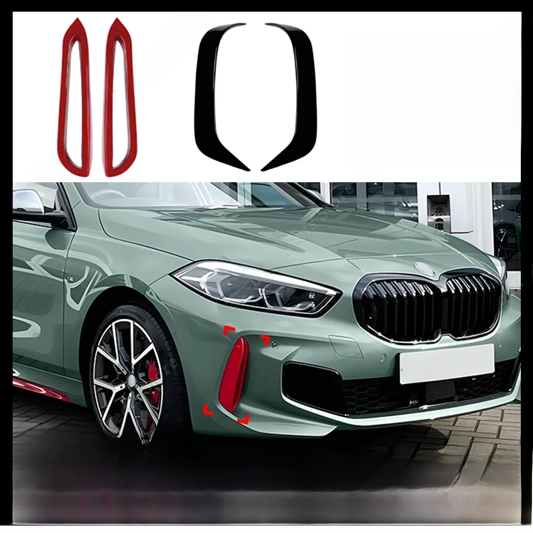Pour BMW Série 1 F40 M-PACK & M135i 2019-2024 Voiture Avant/Arrière Pare-chocs Spomicrophone Mathiateur Diffuseur Couteau À Vent Garniture Corps Analyste En Plastique