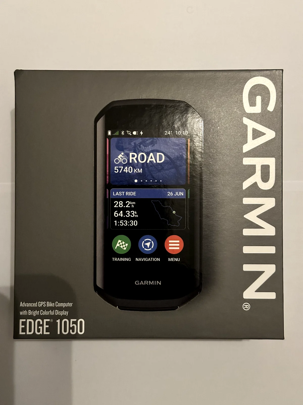 

Совершенно новый Garmin Edge 1050 ® Велокомпьютер премиум-класса, яркий цветной сенсорный дисплей, встроенный динамик, расширенные функции тренировок