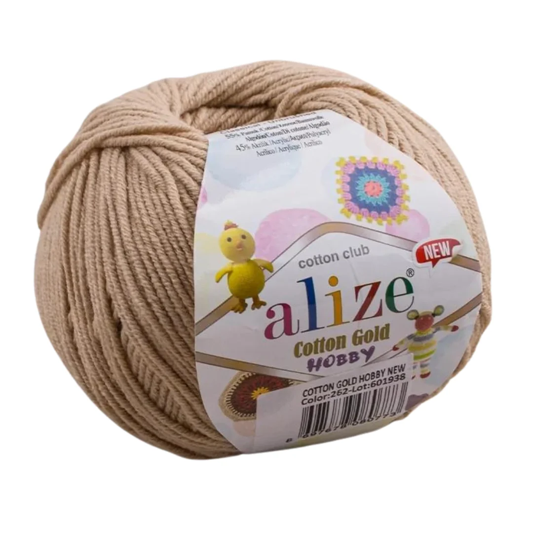 Alize Cotton Gold Hobby New Baby Yarn for Hand Knitting Crochet Amigurumi DIY Knitwear Scarf Shawl Sweater Cardigan Vest