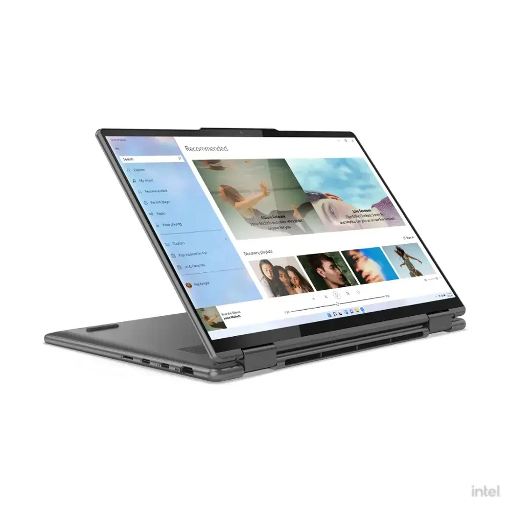 Lenovo-ordenador portátil Yoga 7i 2 en 1, pantalla táctil de 14 "K 2,2, Intel i5-1235U, Intel Iris Xe Graphics, 8GB DDR5 4800MHz RAM, 512GB SSD