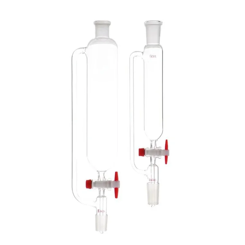 10ml-1000ml Szklany lejek laboratoryjny o stałym ciśnieniu ze standardowym otworem Cylindryczny lejek oddzielający kroplówkę Korek PTFE — zdjęcie produktu 7