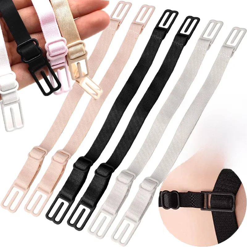 Sangle de soutien-gorge avec boucle antidérapante pour femmes, support réglable, bretelles invisibles, épingles de ceinture, Lingerie antidérapante, sous-vêtements, Clips d'épaule