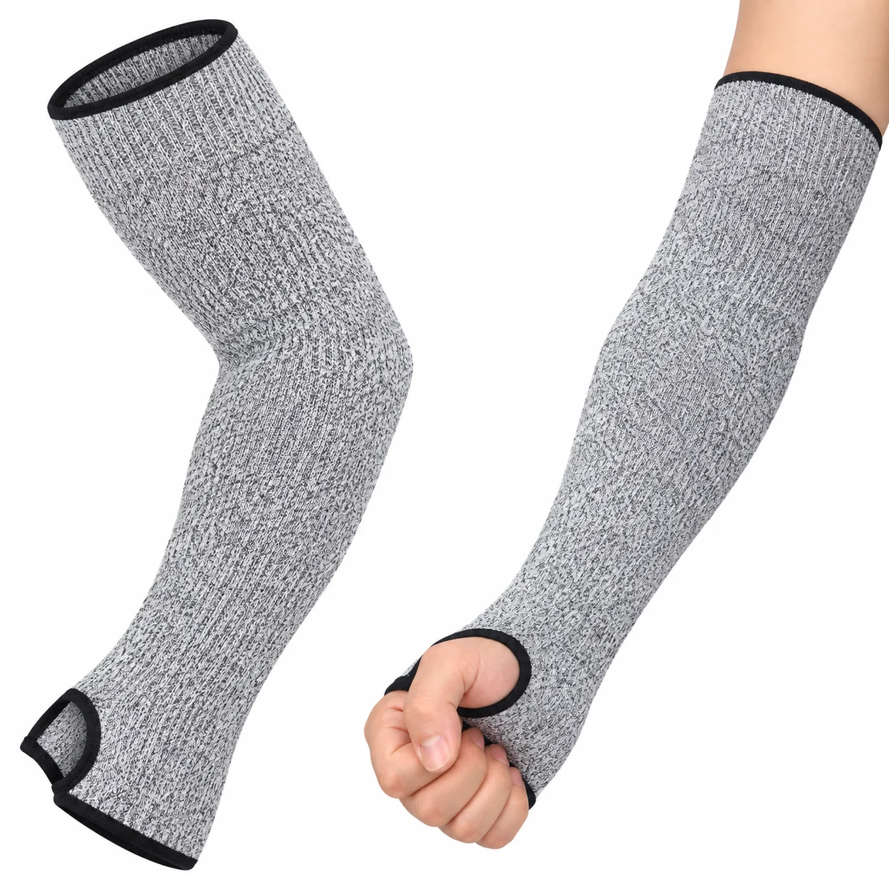 Grade 5 HPPE Anti-cutting Sleeve Guard Arm Scratch-resistant, Anti-welding Slag Anti-cutting and Anti-puncture Glass Handling Si