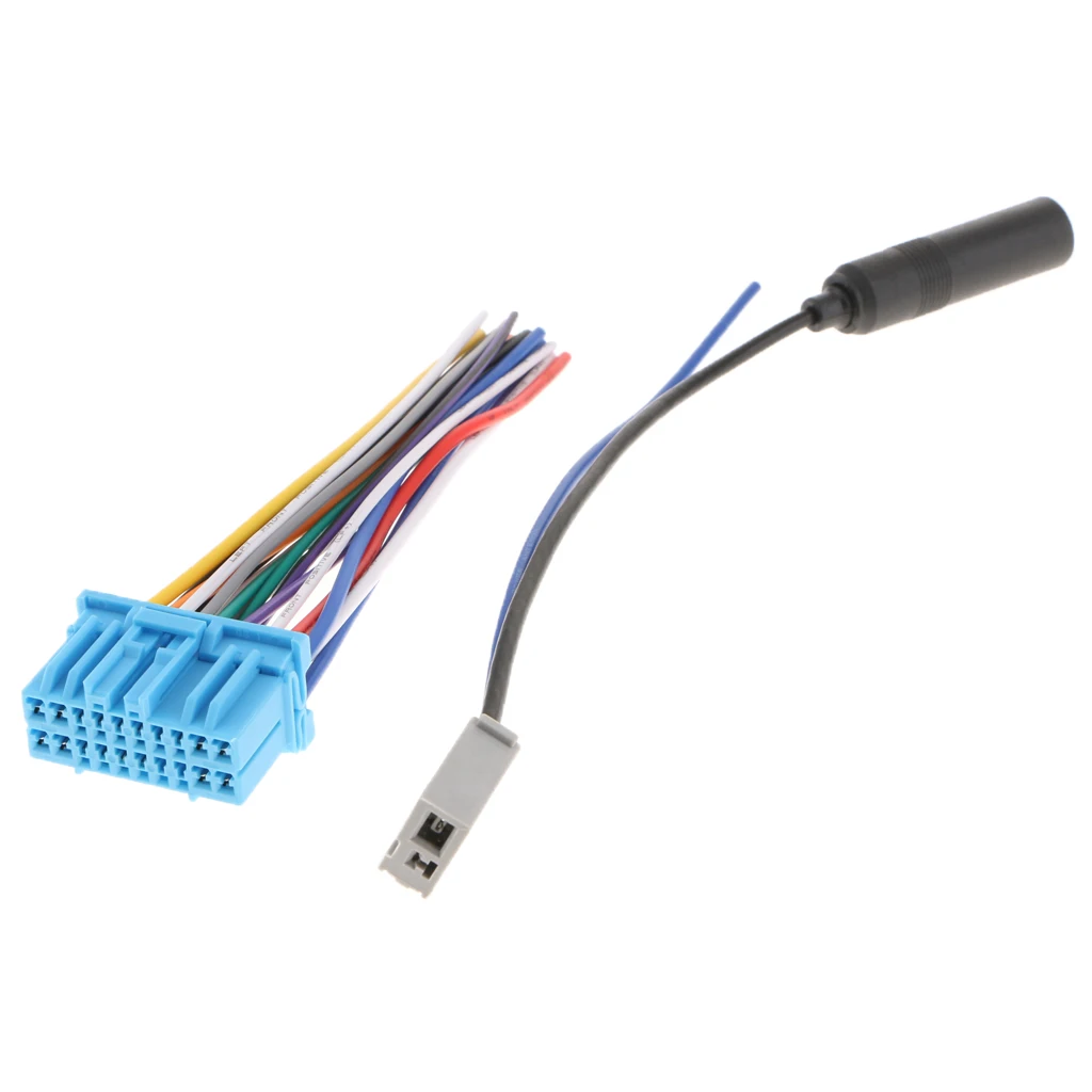 Car Stereo Radio ISO Wire Harness Adapter Connector for Honda Acura SUZUKI Plug Adapter Wiring Cable view 2