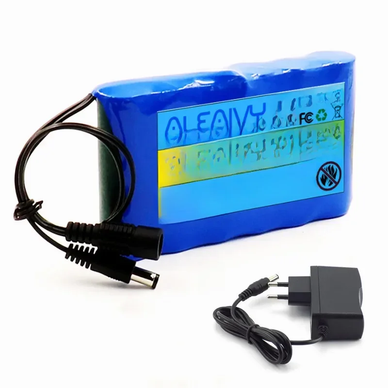 NEUE Tragbare Super 12V 30000mah Lithium-ionen-batterie Pack Kapazität DC 12,6 v 20Ah CCTV Cam