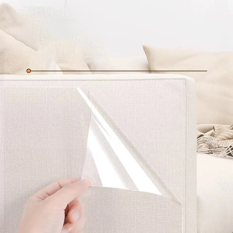 Weak-Adhesive Quiet Furniture Protective Film Transparent Scratch-Resistant Protect Furniture And Wall Easy To Apply And Remove.