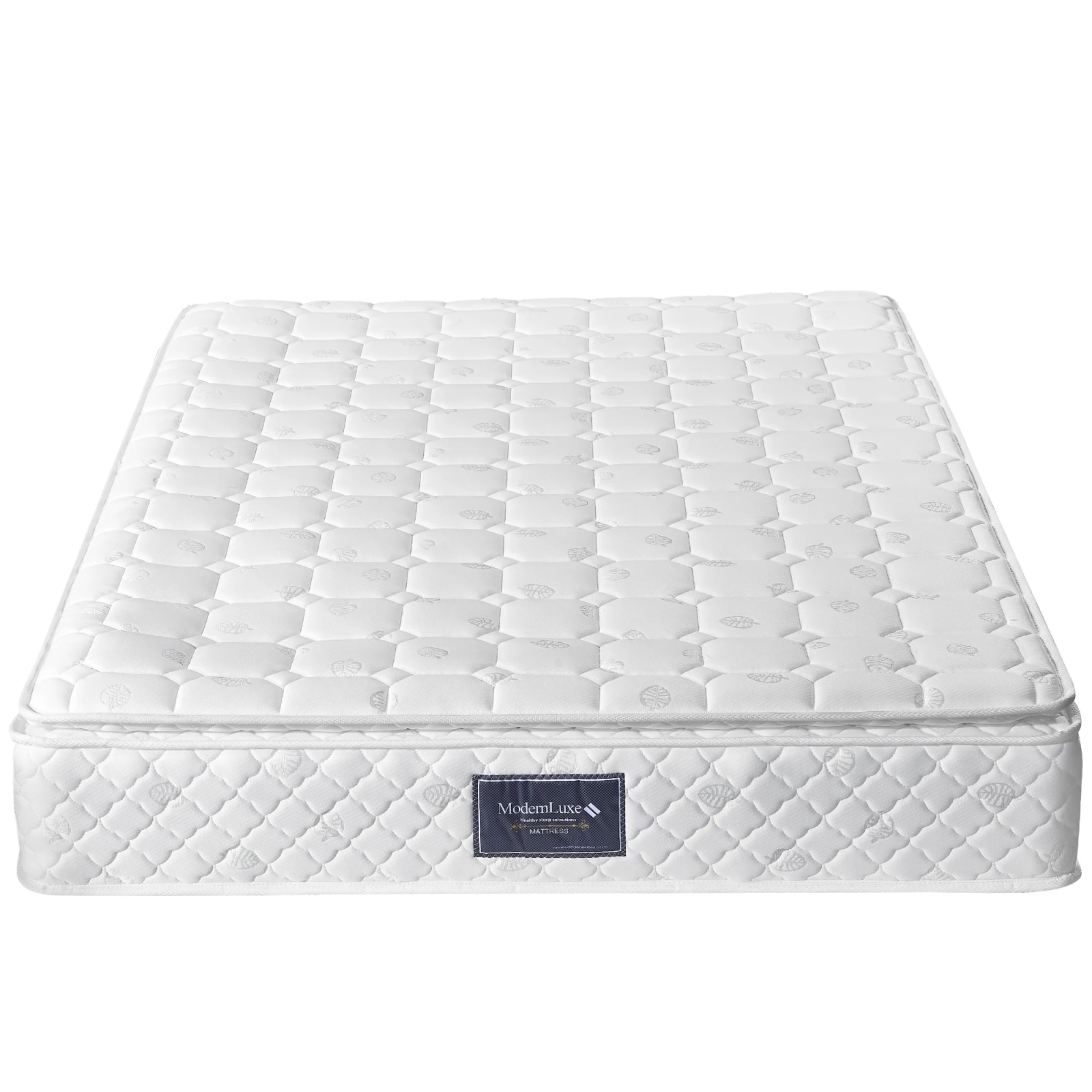 Matras 160x200 cm, dikte 25 cm, binnenveringspaneel en koude mousse matras 7 zones, middelhard H3 - afbeelding 2