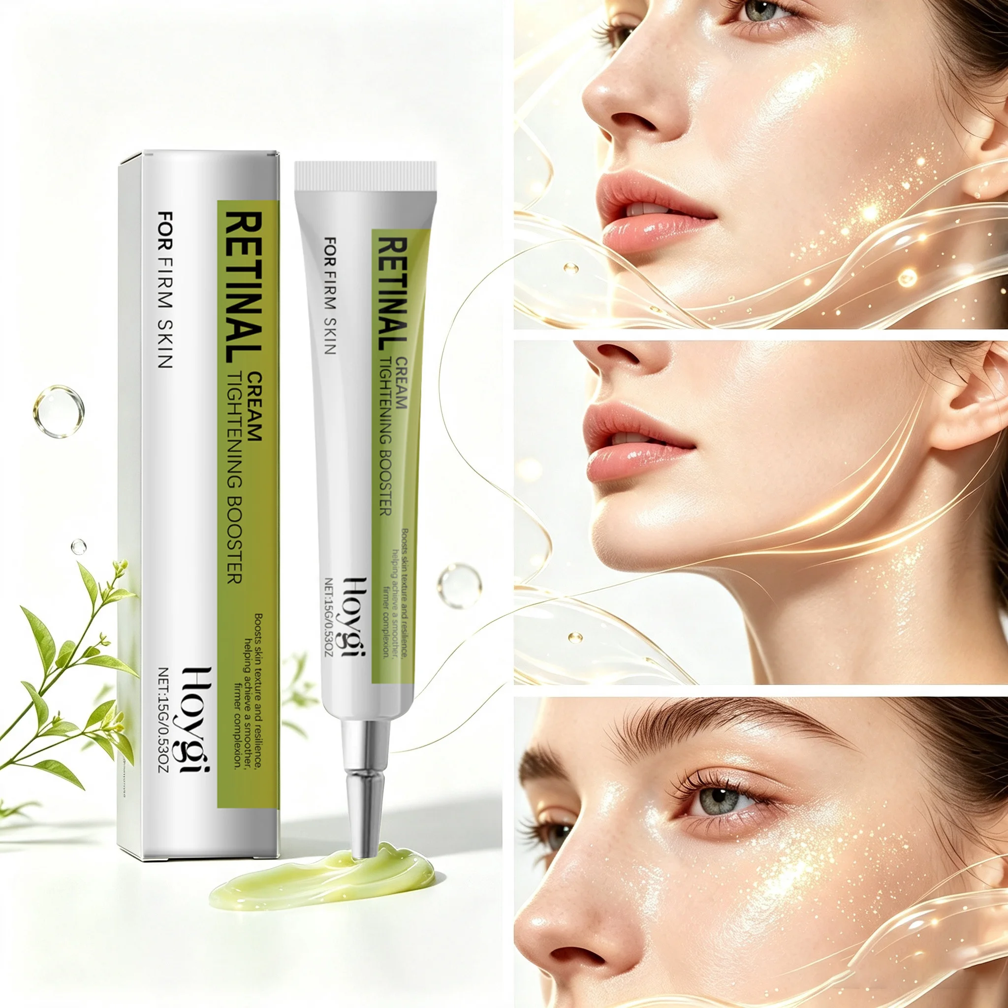 Retinal Retinol Tightening Booster Cream For Face Eye Neck Wrinkle Remover Promotes Skin Renewal Smoothing Wrinkle Retinol Serum Balm Lifting Friming Retinal Cream K-Beauty Glowing Skincare
