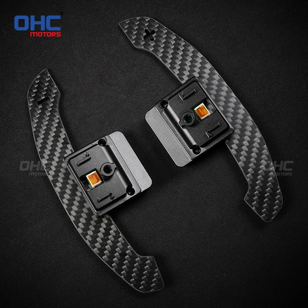 

OHC Carbon Fiber Magnetic Paddle Shifter For BMW 5 Series G60 G61 i5 X3 G45 & G48 2025 Steering Wheel Paddles Shift Accessories