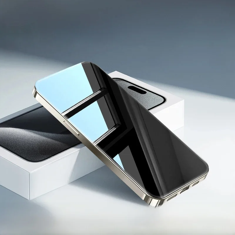 Joyroom 1/2 szt. 20 ° Szkło antyszpiegowskie do iPhone 16 15 Pro Max, szkło do iPhone 16 15 14 13 12 Pro Max, szkło ochronne z filtrem prywatności. — zdjęcie produktu 7