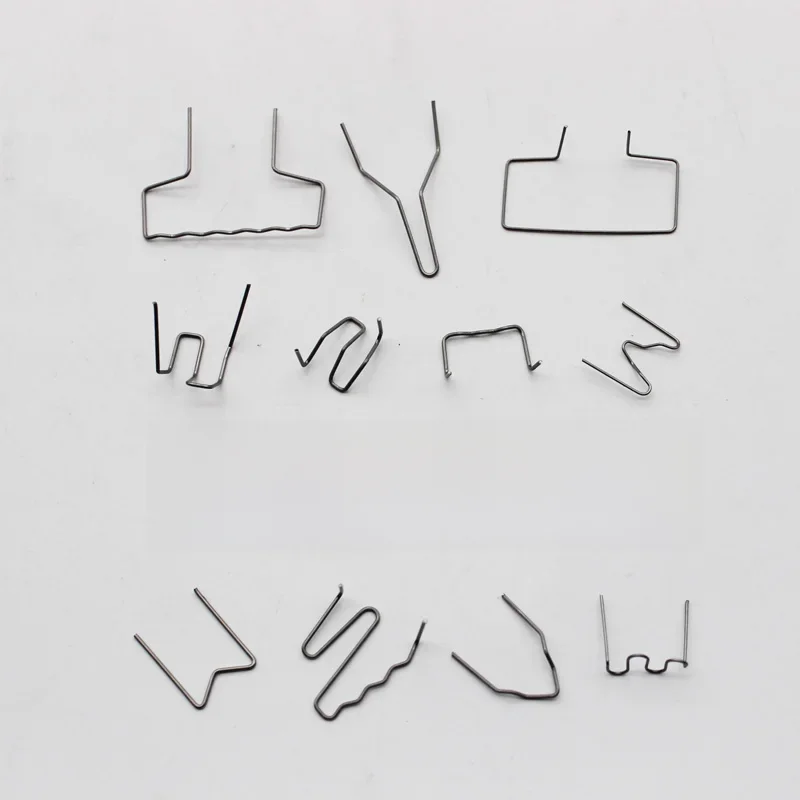 Agrafes chaudes de soudage du plastique d'acier inoxydable pour la réparation de pare-chocs de voiture soudeur outils de soudure automobile