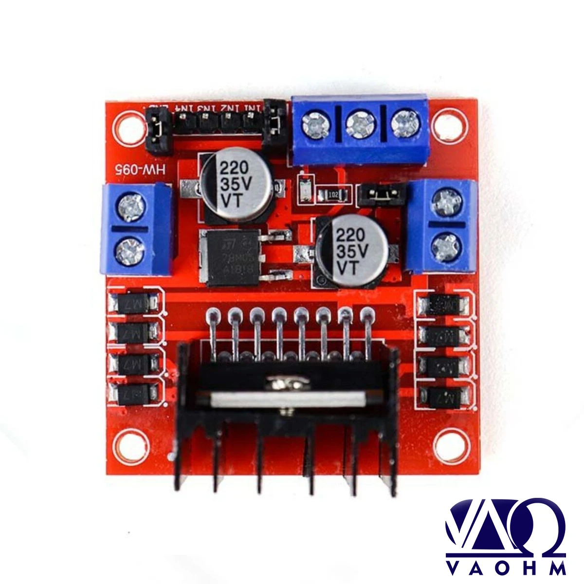 Moduł sterownika silnika DC L298N