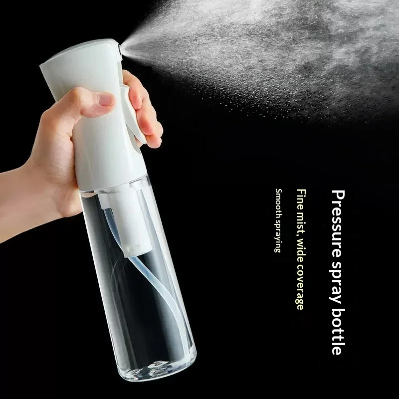 High Pressure Continuous Spray Bottle Refillable Fine Mist Sprayer For  Water Alcohol Disinfect Portable Press Spray Bottle