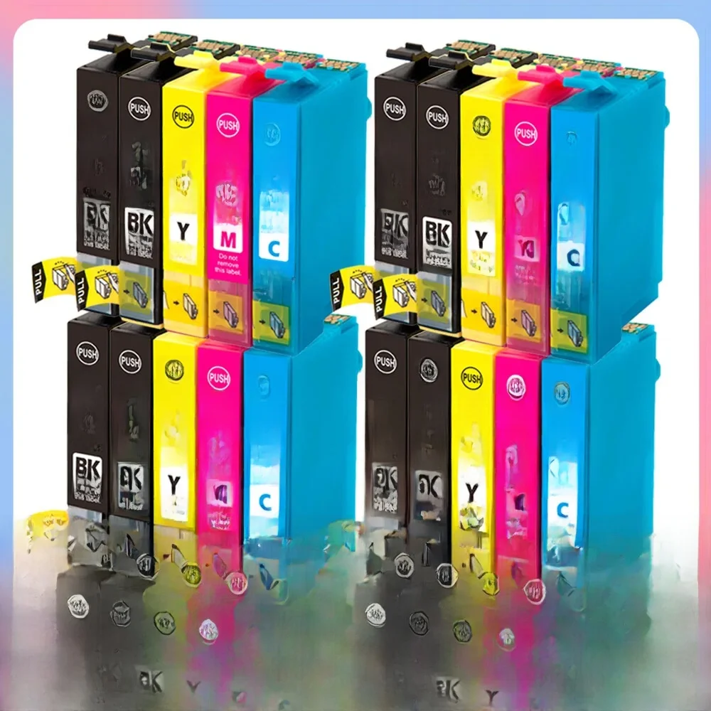 Compatible 18XL T1811-T1814 Cartouche D'encre pour Epson XP205 XP305 XP322 XP315 XP212 XP402 XP30 XP225 XP325 XP422 Imprimante