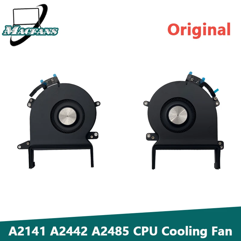 Original Laptop A2141 A2485 CPU Cooling Fan Left and Right for MackBook Pro 14